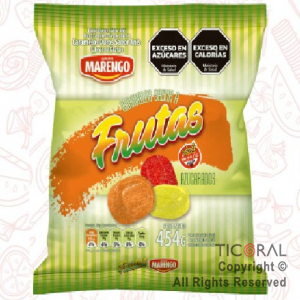 CARAMELO OSTRAS ACIDAS SURTIDOS X 70 UNIDADES 454 GR x 1